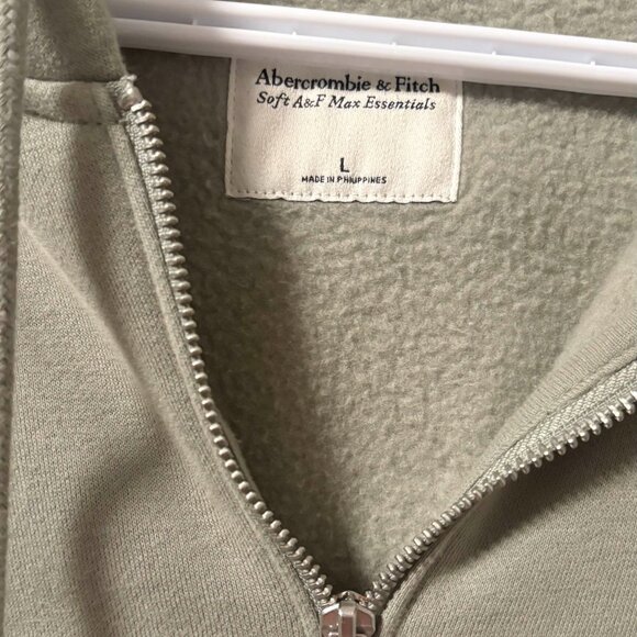 Abercrombie & Fitch - Essential Ribbed Sunday Hooded Full-Zip - L - Picture 3 of 3